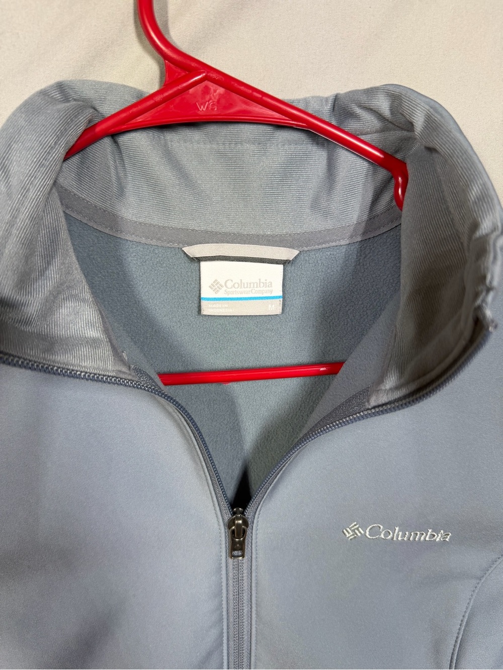 Columbia Gray Full-Zip Softshell Jacket - Picture 2 of 3